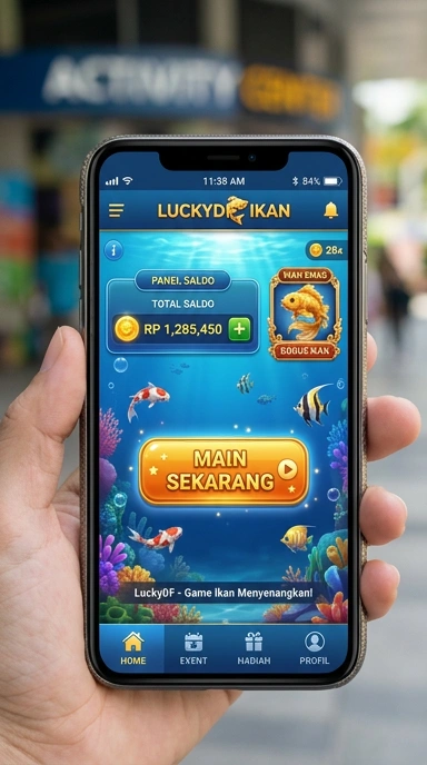 Galeri pratinjau visual luckydf build APK resmi terbaru